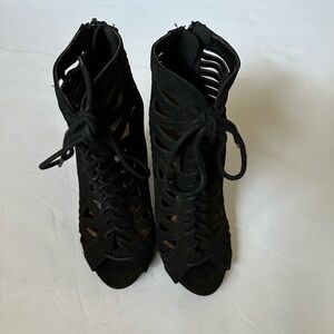 Womens lace up heels